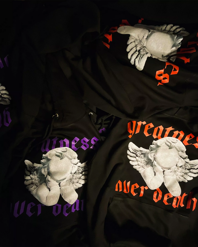 Sweat à Capuche Angel - Greatness Over Death