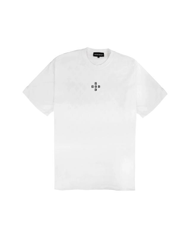 Tee Shirt "Monogramme" Blanc - Greatness Over Death