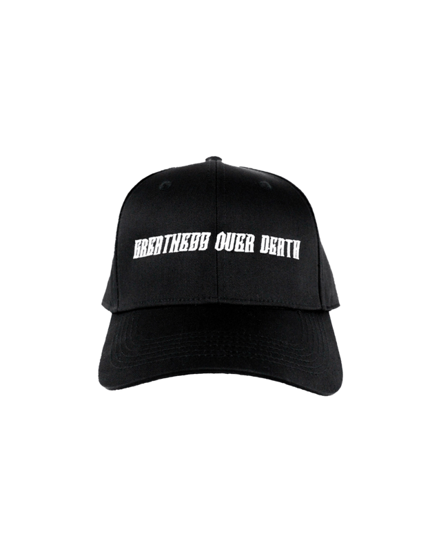 Casquette Noire Classic Logo brodé - Greatness Over Death