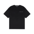 Tee Shirt Oversize "Receipt" Noir - Greatness Over Death