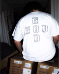 Tee Shirt  Oversize "Barbed Wire" Blanc - Greatness Over Death