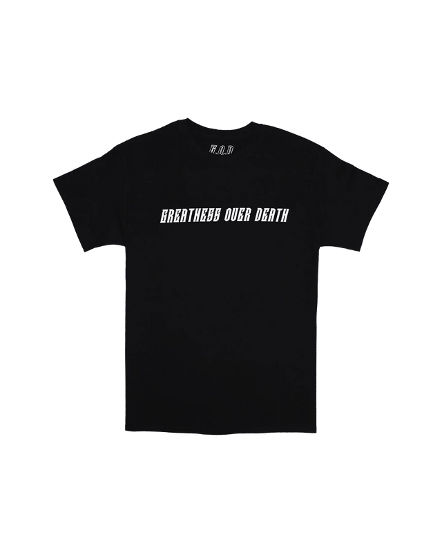 Tee Shirt "Classic Logo" Noir - Greatness Over Death