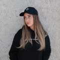 Casquette G.O.D Cross Logo Brodée Noire - Greatness Over Death
