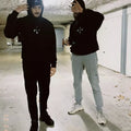 Hoodie "G.O.D Cross Logo" Black - Greatness Over Death